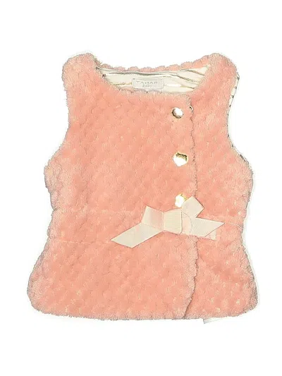 Pre-owned Tahari Babies' Sweater Vest In Pink