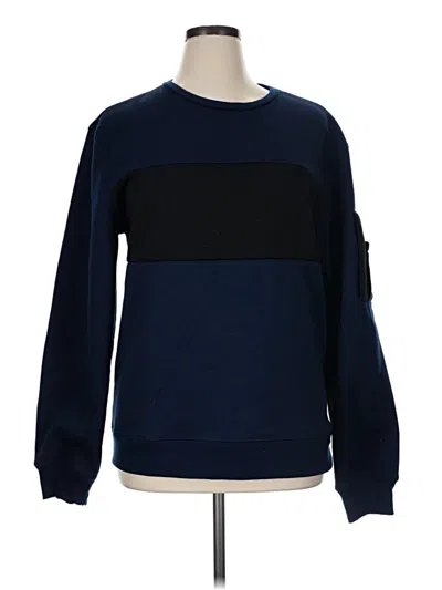 Pre-owned Tahari Sweatshirt In Blue