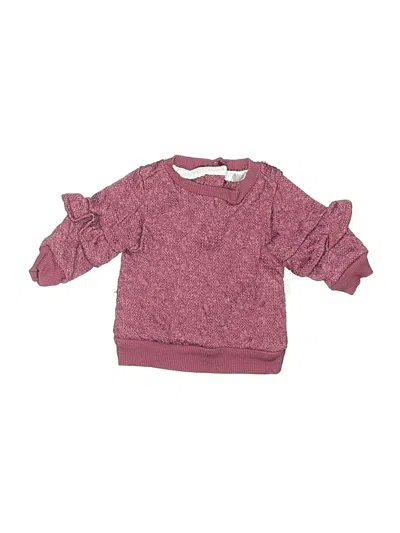 Pre-owned Tahari Babies' Sweatshirt In Burgundy