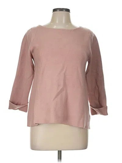 Pre-owned Tahari Sweatshirt In Pink