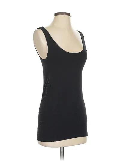 Pre-owned Tahari Tank Top Black Scoop Neck Tops