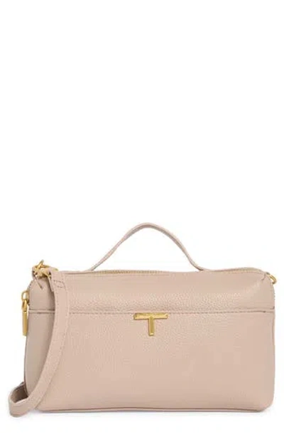 Tahari Top Handle Crossbody Wallet In Brown