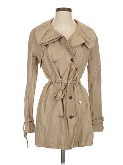 Pre-owned Tahari Trenchcoat In Brown