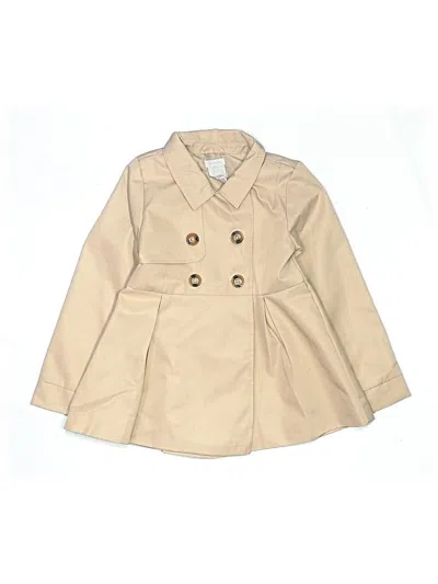 Pre-owned Tahari Kids' Trenchcoat In Brown