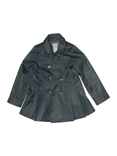 Pre-owned Tahari Kids' Trenchcoat In Gray