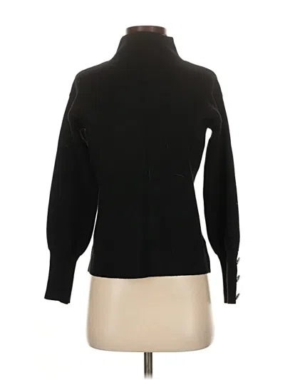 Pre-owned Tahari Turtleneck Sweater In Black