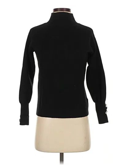 Pre-owned Tahari Turtleneck Sweater In Black