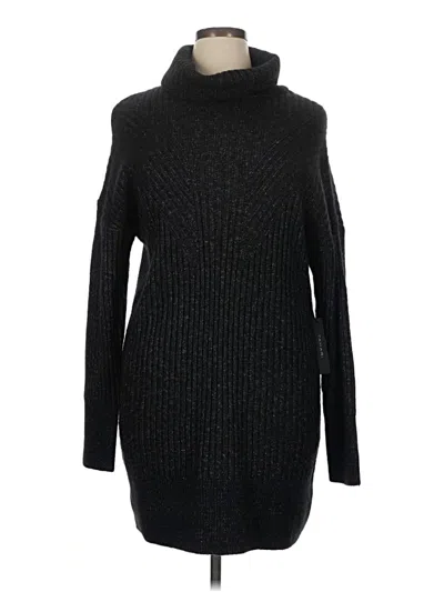 Pre-owned Tahari Turtleneck Sweater In Black
