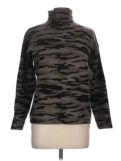 Pre-owned Tahari Turtleneck Sweater In Black