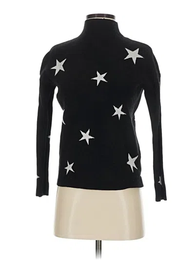 Pre-owned Tahari Turtleneck Sweater In Black