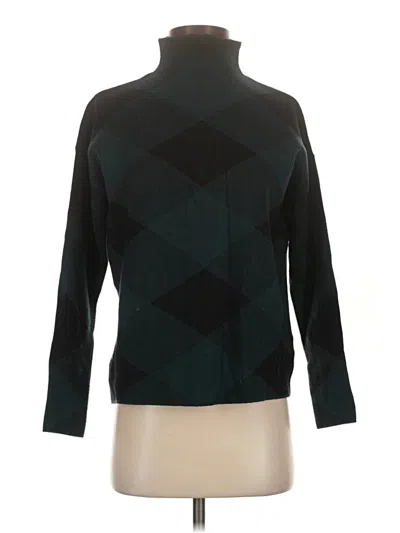 Pre-owned Tahari Turtleneck Sweater In Black