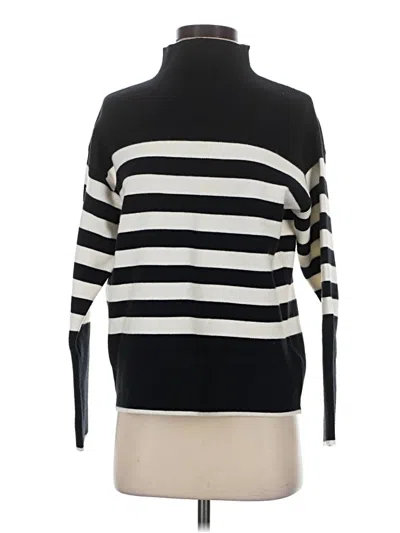 Pre-owned Tahari Turtleneck Sweater In Black