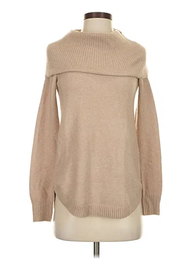 Pre-owned Tahari Turtleneck Sweater In Brown