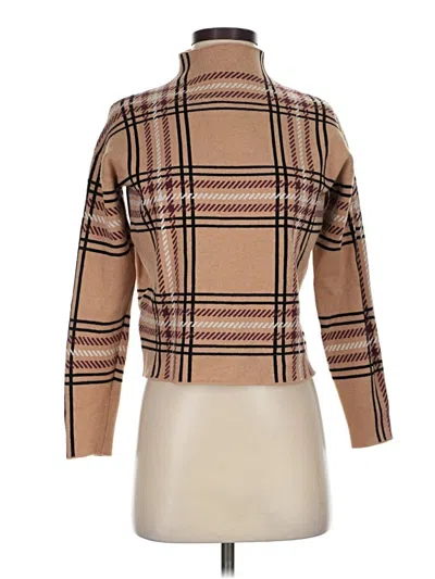 Pre-owned Tahari Turtleneck Sweater In Brown