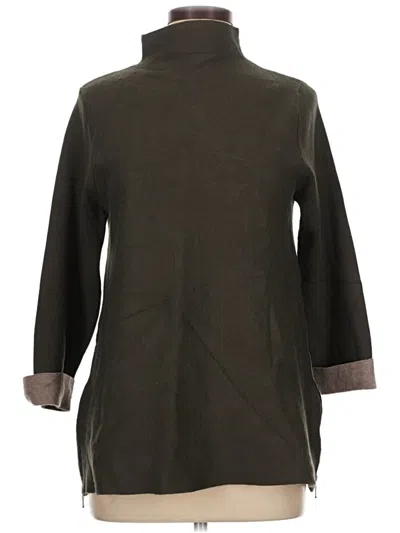 Pre-owned Tahari Turtleneck Sweater In Brown