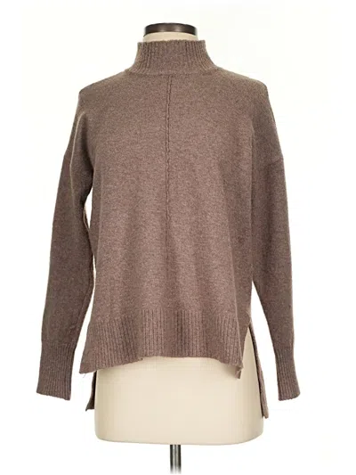Pre-owned Tahari Turtleneck Sweater In Brown