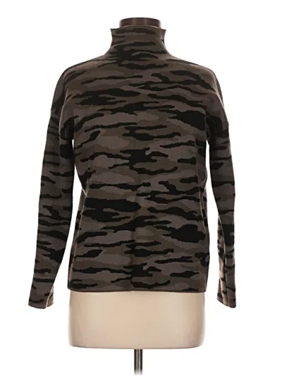 Pre-owned Tahari Turtleneck Sweater In Brown