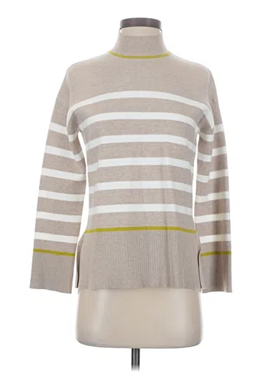 Pre-owned Tahari Turtleneck Sweater In Gray