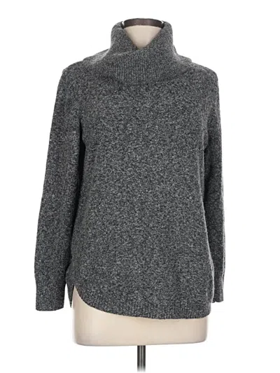 Pre-owned Tahari Turtleneck Sweater In Gray