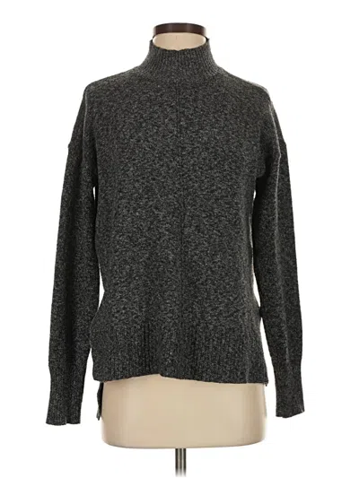 Pre-owned Tahari Turtleneck Sweater In Gray