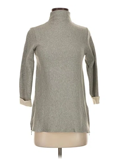 Pre-owned Tahari Turtleneck Sweater In Gray