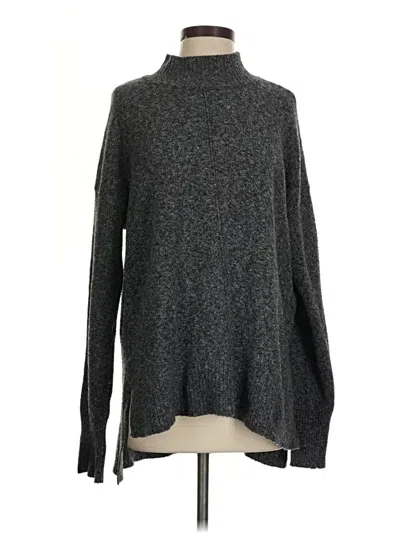 Pre-owned Tahari Turtleneck Sweater In Gray