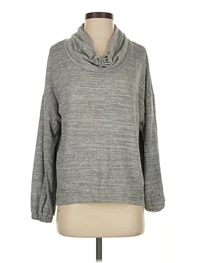 Pre-owned Tahari Turtleneck Sweater In Gray
