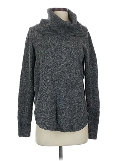 Pre-owned Tahari Turtleneck Sweater In Gray