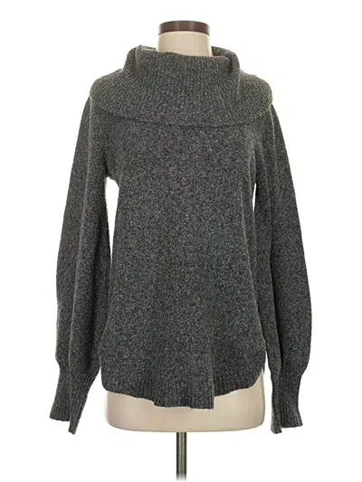Pre-owned Tahari Turtleneck Sweater In Gray