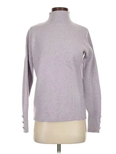 Pre-owned Tahari Turtleneck Sweater In Gray