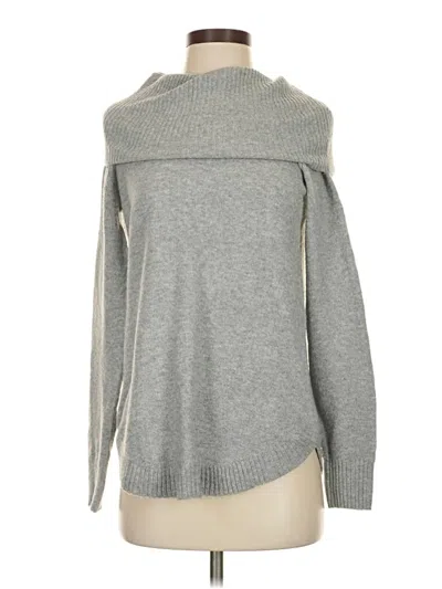 Pre-owned Tahari Turtleneck Sweater In Gray