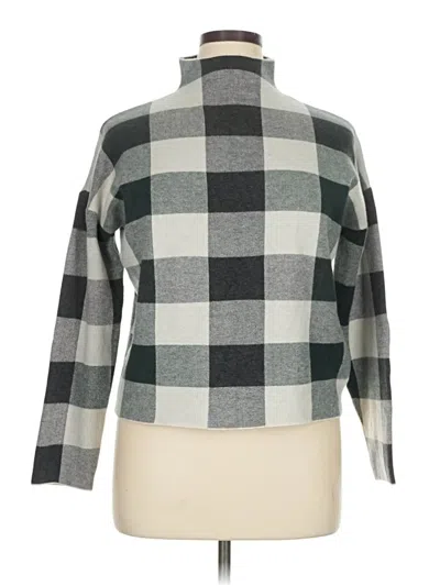 Pre-owned Tahari Turtleneck Sweater In Gray
