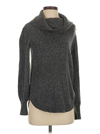 Pre-owned Tahari Turtleneck Sweater In Gray