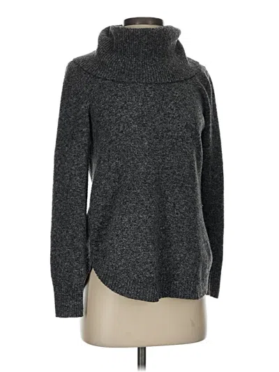 Pre-owned Tahari Turtleneck Sweater In Gray