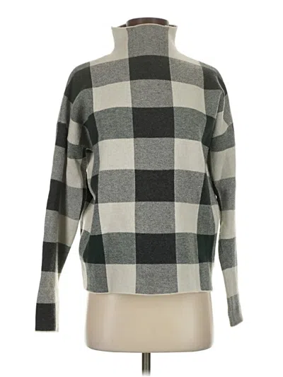 Pre-owned Tahari Turtleneck Sweater In Gray