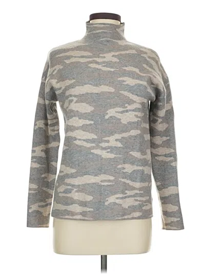 Pre-owned Tahari Turtleneck Sweater In Gray