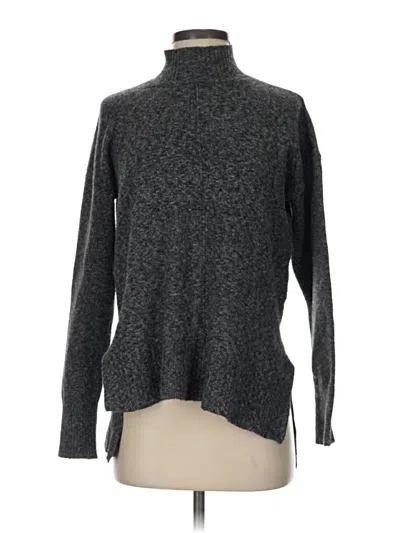 Pre-owned Tahari Turtleneck Sweater In Gray
