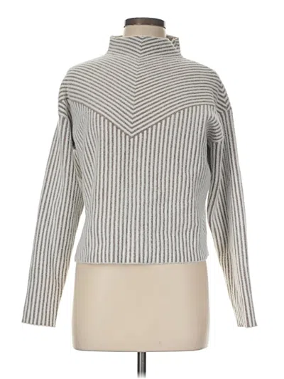 Pre-owned Tahari Turtleneck Sweater In Gray