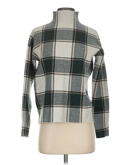 Pre-owned Tahari Turtleneck Sweater In Gray