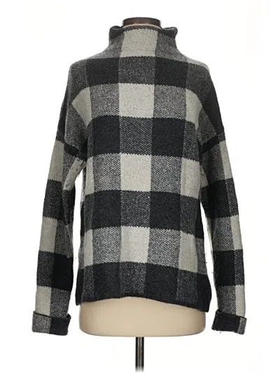 Pre-owned Tahari Turtleneck Sweater In Gray