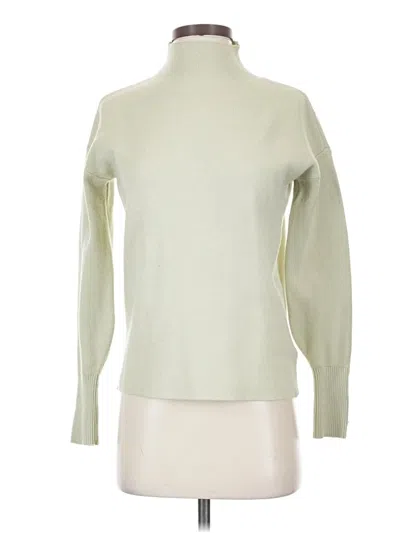 Pre-owned Tahari Turtleneck Sweater In Green