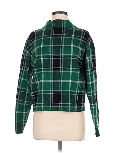 Pre-owned Tahari Turtleneck Sweater In Green