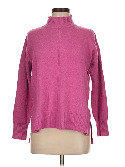 Pre-owned Tahari Turtleneck Sweater In Pink