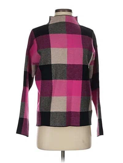 Pre-owned Tahari Turtleneck Sweater In Pink