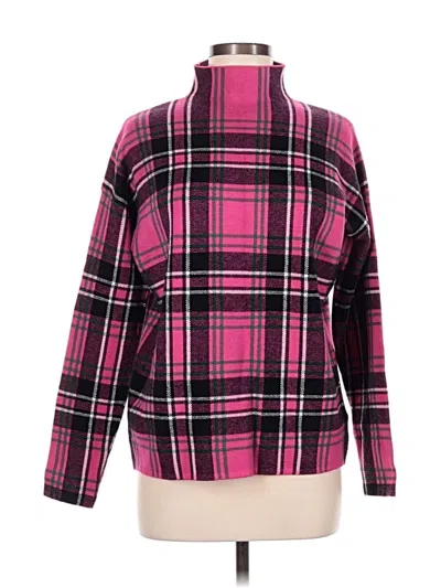Pre-owned Tahari Turtleneck Sweater In Pink