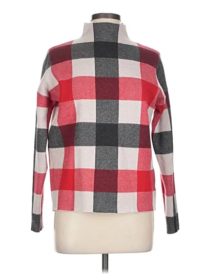 Pre-owned Tahari Turtleneck Sweater In Red