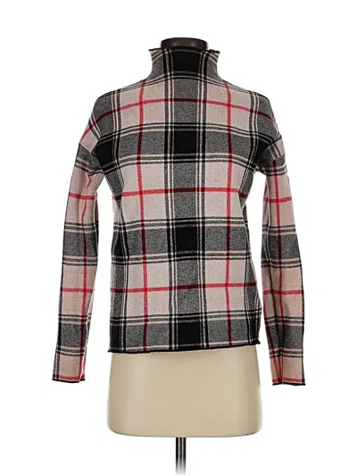 Pre-owned Tahari Turtleneck Sweater In Red