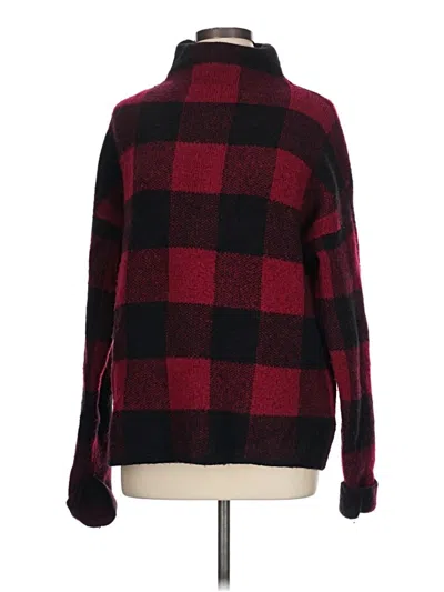 Pre-owned Tahari Turtleneck Sweater In Red