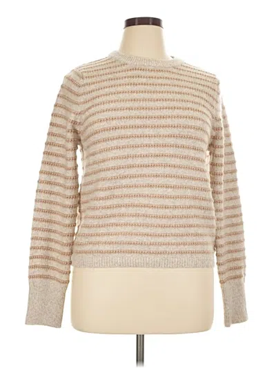 Pre-owned Tahari Turtleneck Sweater In Tan