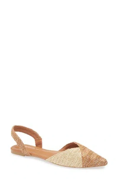 Tahari Two-tone Slingback Flat